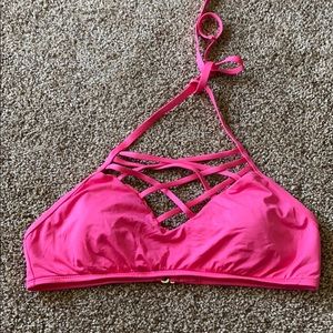 High neck design bikini top